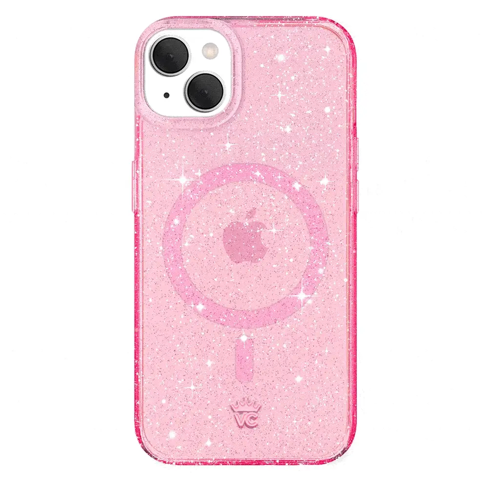 Pink Stardust Glitter iPhone Case - Image 57