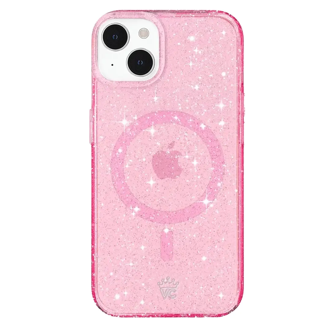 Pink Stardust Glitter iPhone Case - Image 96