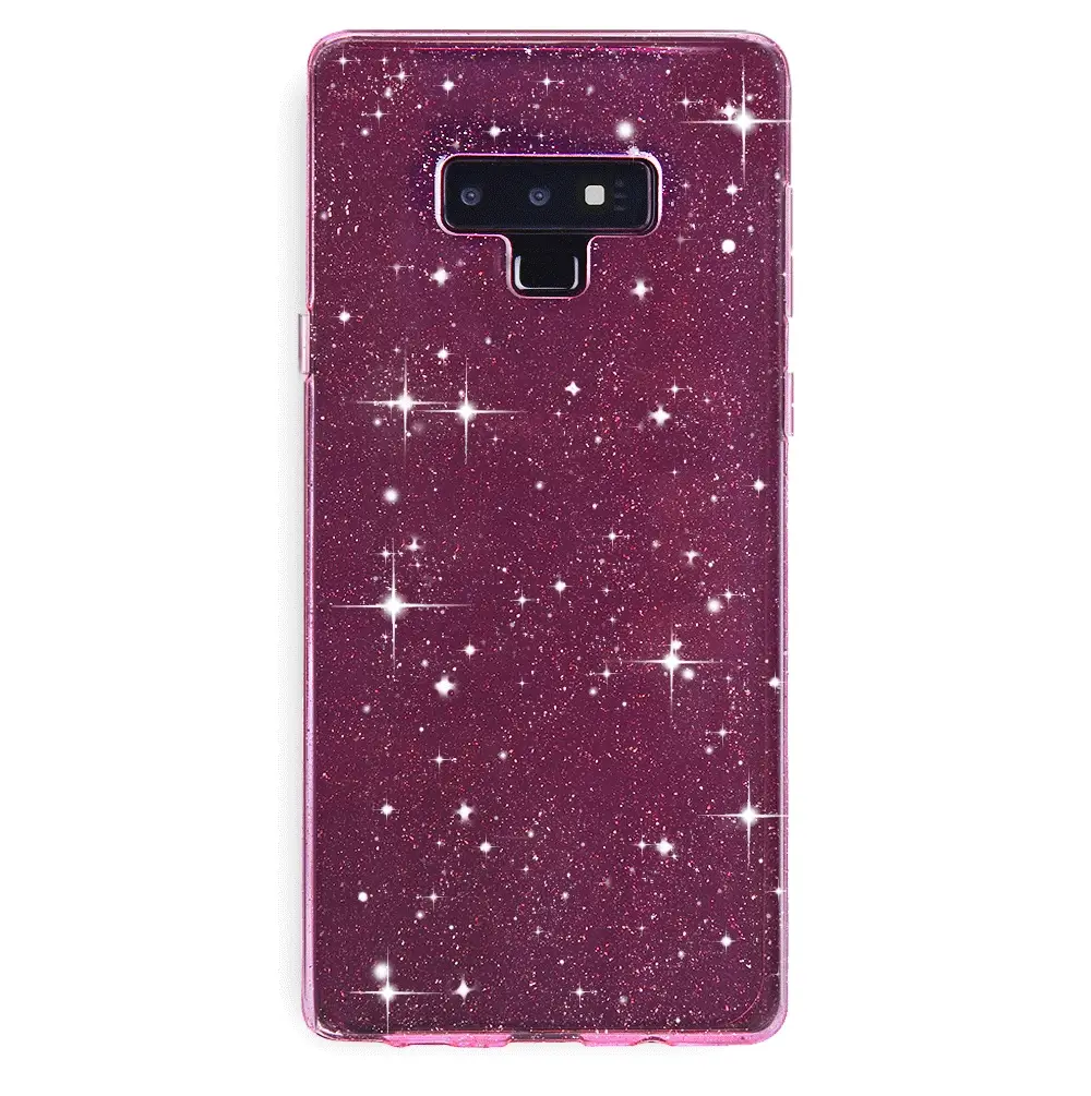 Pink Stardust Glitter Samsung Case - Image 11