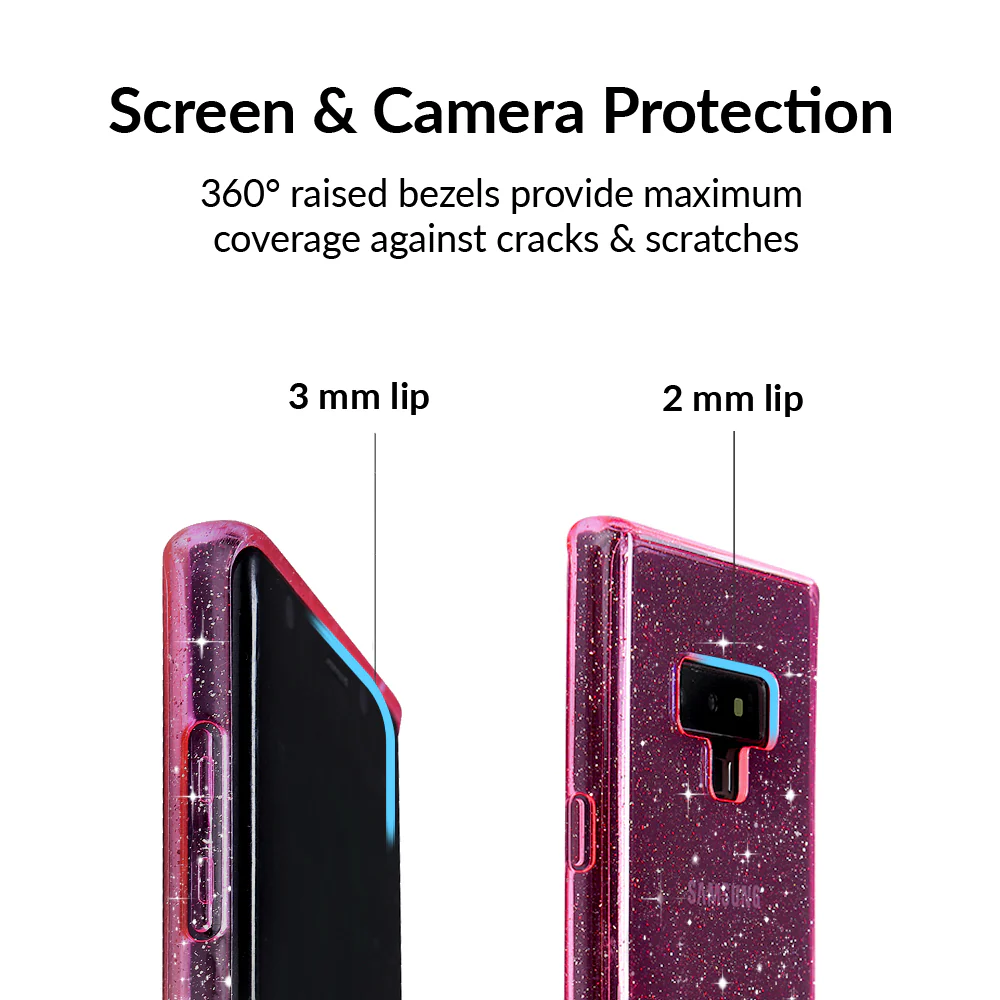 Pink Stardust Glitter Samsung Case - Image 12