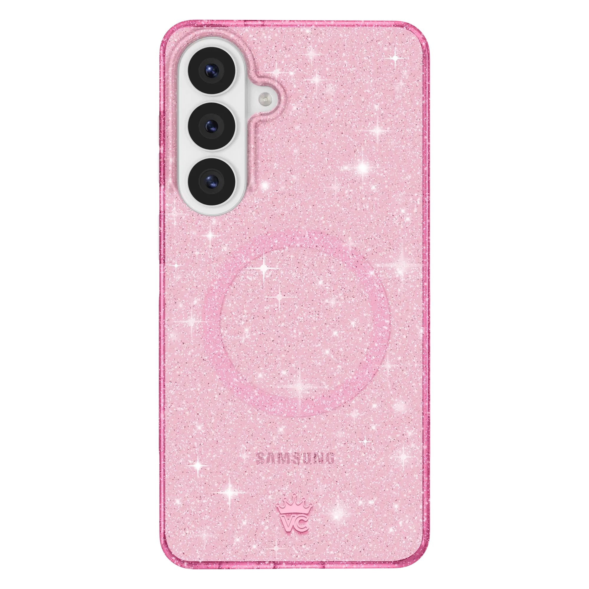 Pink Stardust Glitter Samsung Case - Image 120