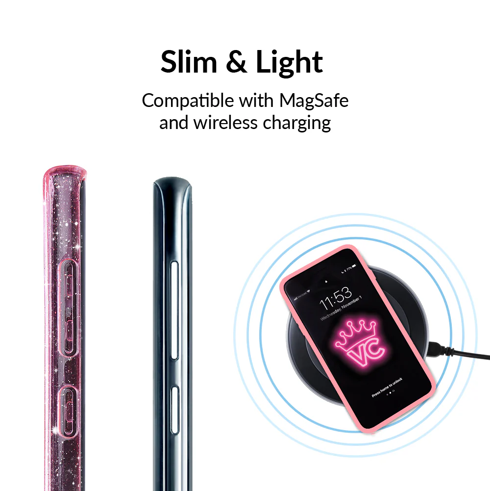 Pink Stardust Glitter Samsung Case - Image 15
