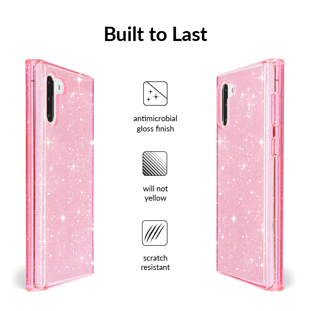 Pink Stardust Glitter Samsung Case - Image 19