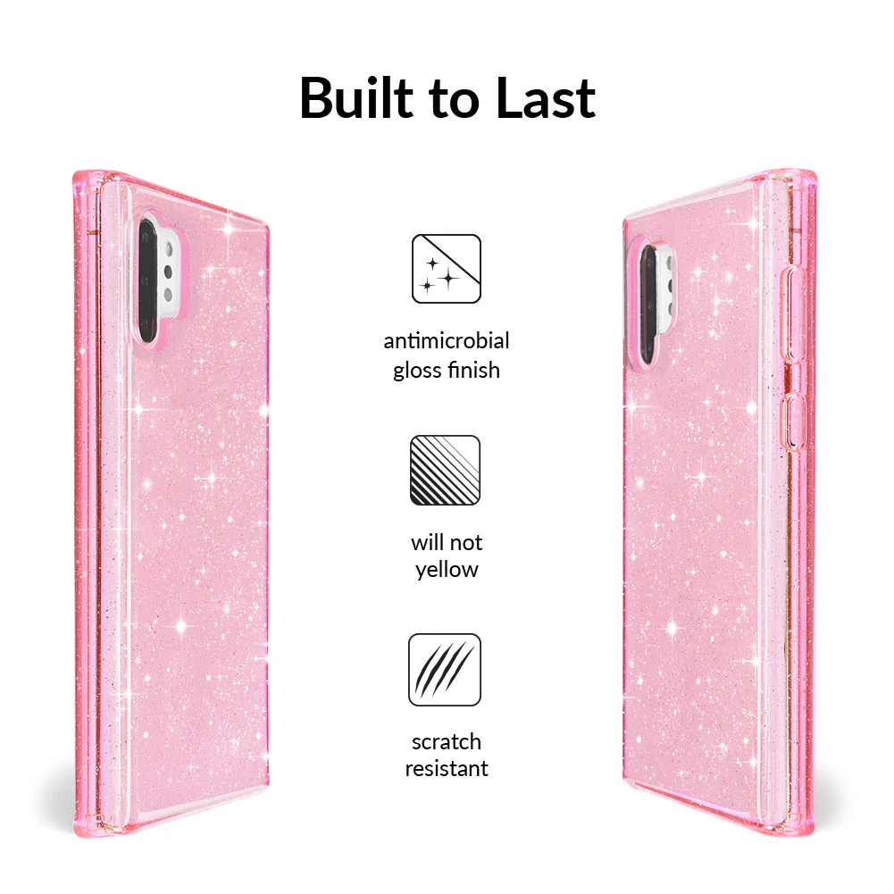 Pink Stardust Glitter Samsung Case - Image 24