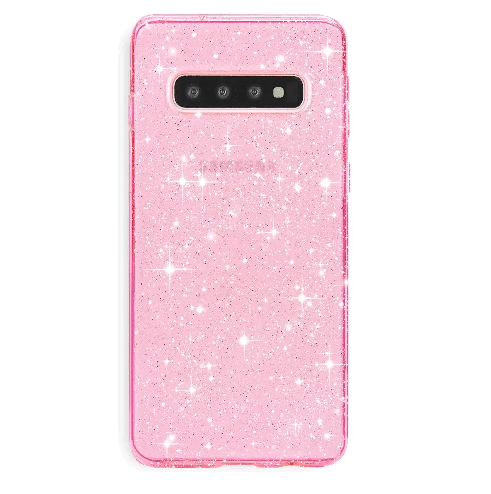 Pink Stardust Glitter Samsung Case - Image 26