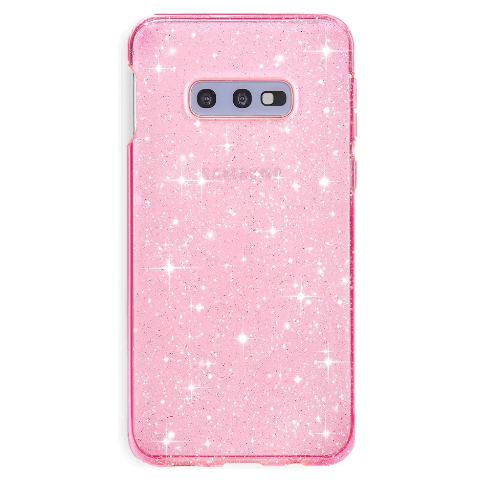 Pink Stardust Glitter Samsung Case - Image 36