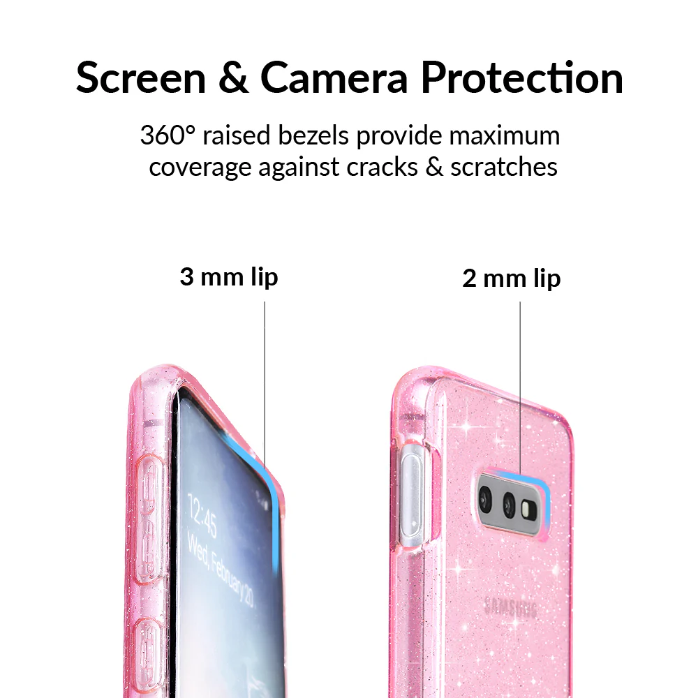 Pink Stardust Glitter Samsung Case - Image 37
