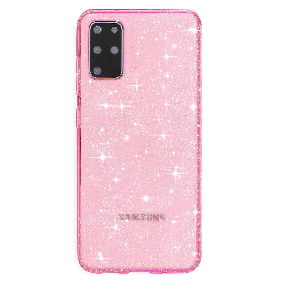 Pink Stardust Glitter Samsung Case - Image 45