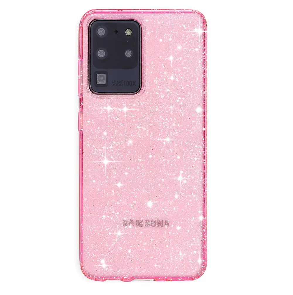 Pink Stardust Glitter Samsung Case - Image 50