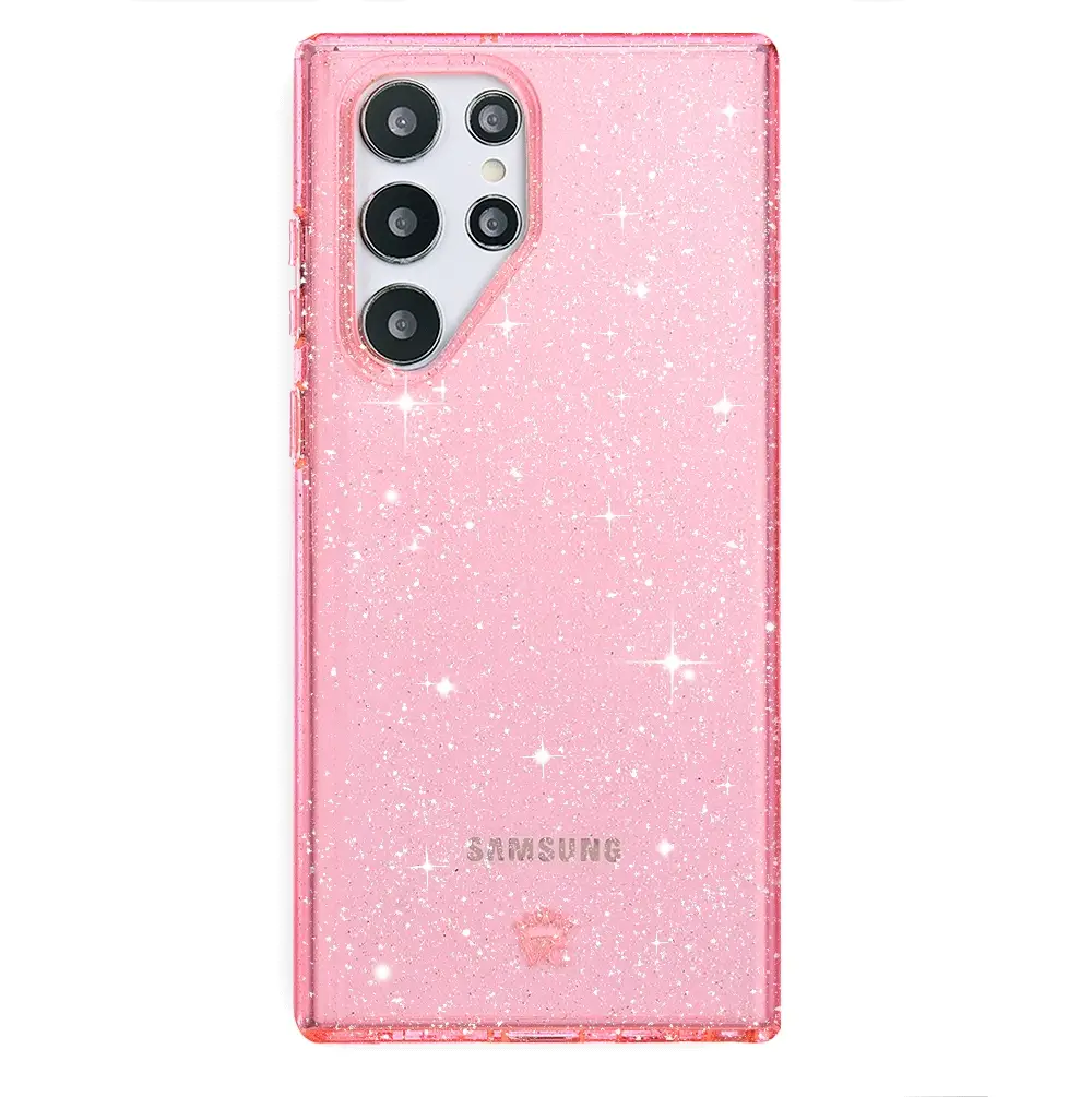 Pink Stardust Glitter Samsung Case - Image 80