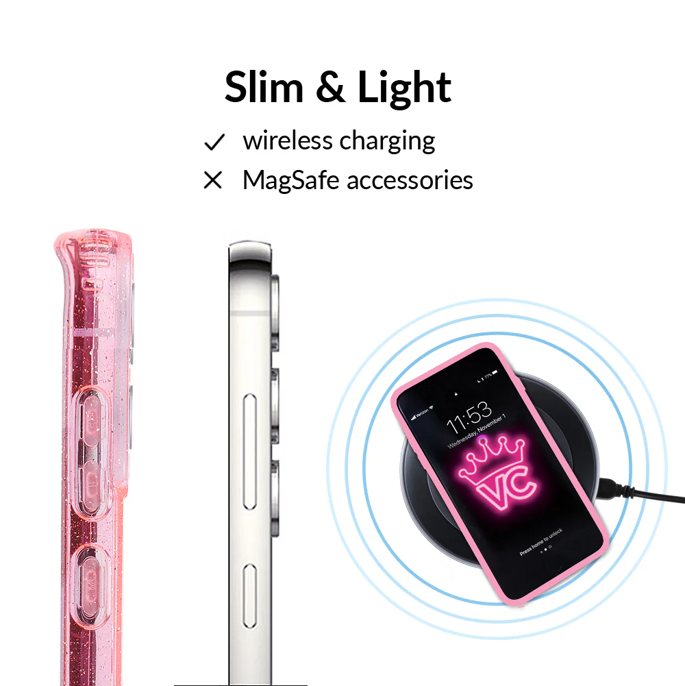 Pink Stardust Glitter Samsung Case - Image 99