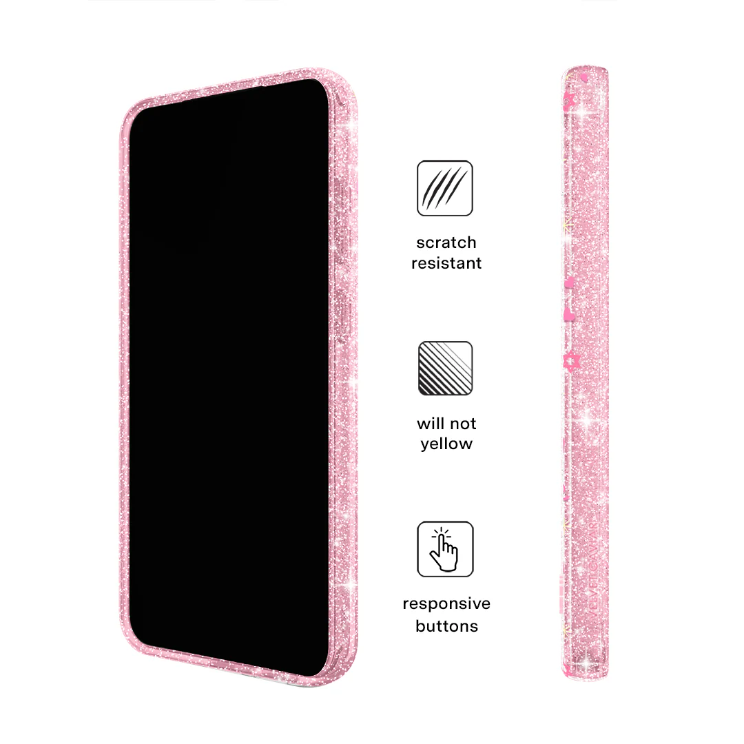 Pink Hanukkah Glitter Samsung Case - Image 15