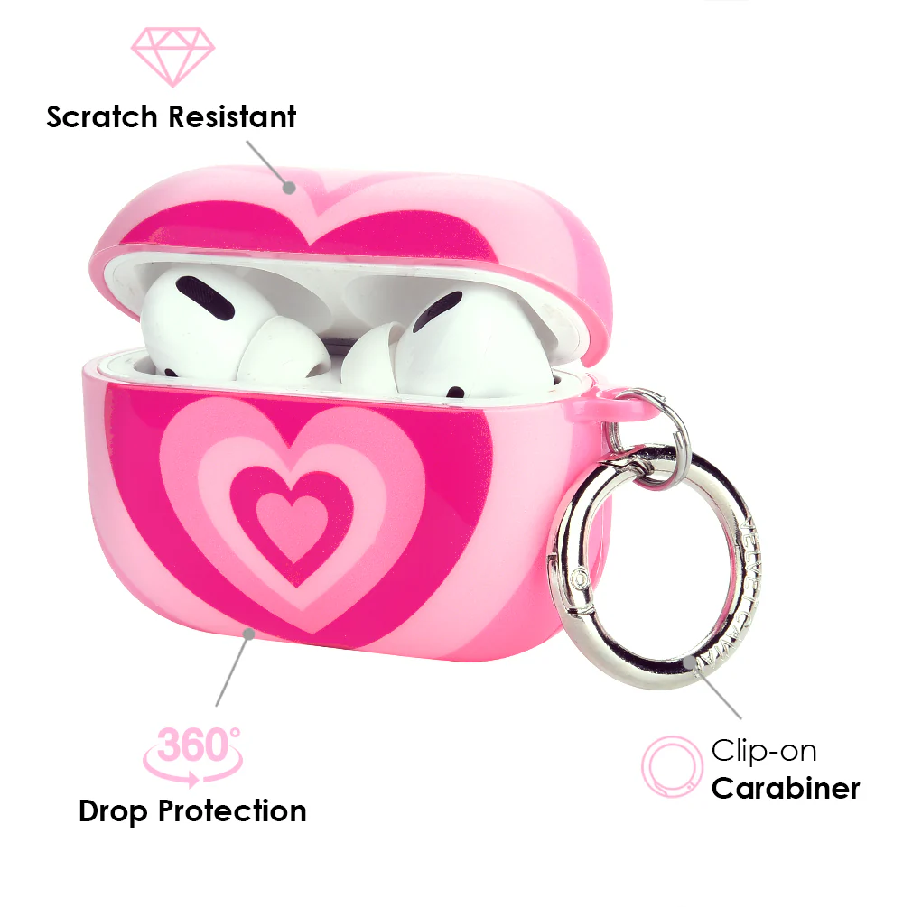 Pink Sweethearts AirPod Case - Image 13