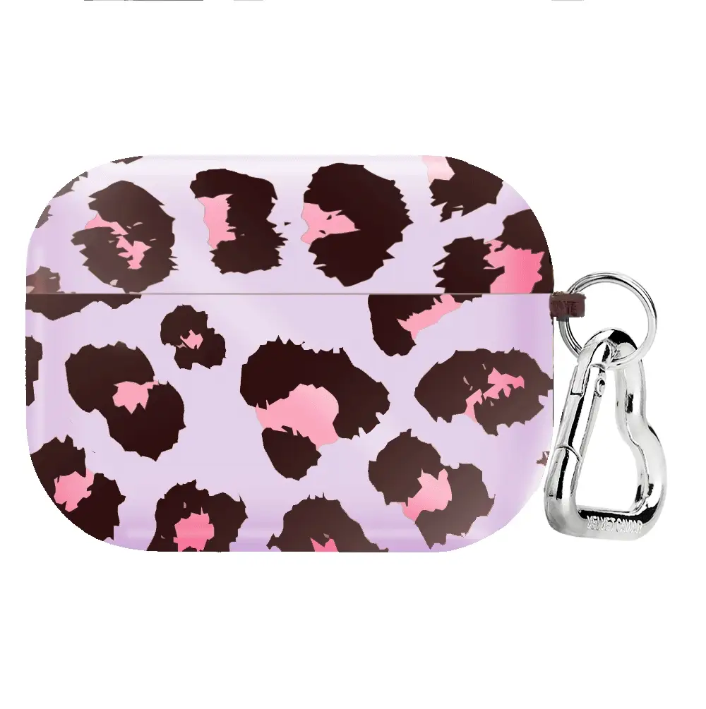 Purrfect Pink Leopard AirPod Case - Image 12