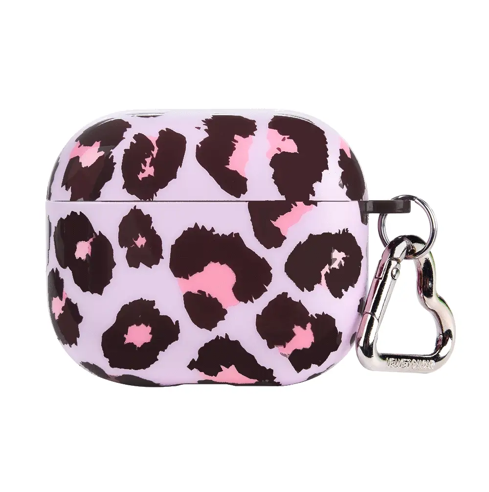 Purrfect Pink Leopard AirPod Case - Image 6