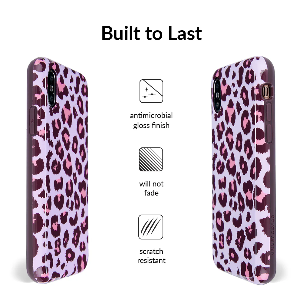 Purrfect Pink Leopard iPhone Case - Image 17