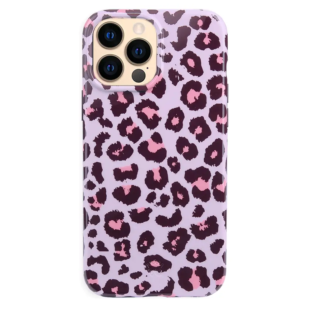Purrfect Pink Leopard iPhone Case - Image 59