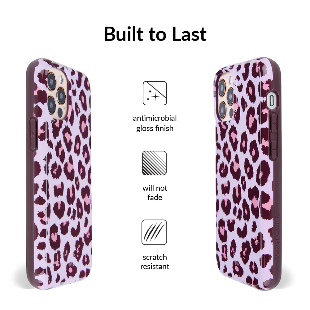 Purrfect Pink Leopard iPhone Case - Image 73