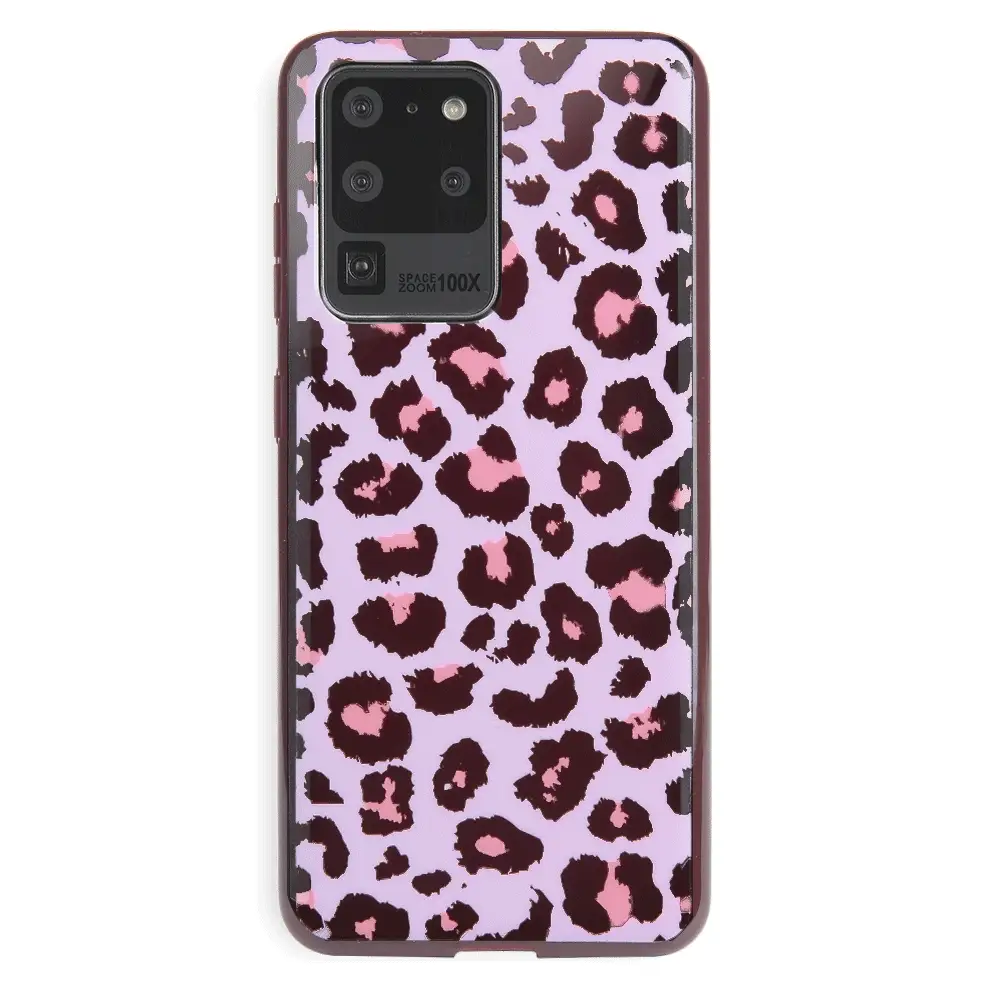 Purrfect Pink Leopard Samsung Case - Image 25