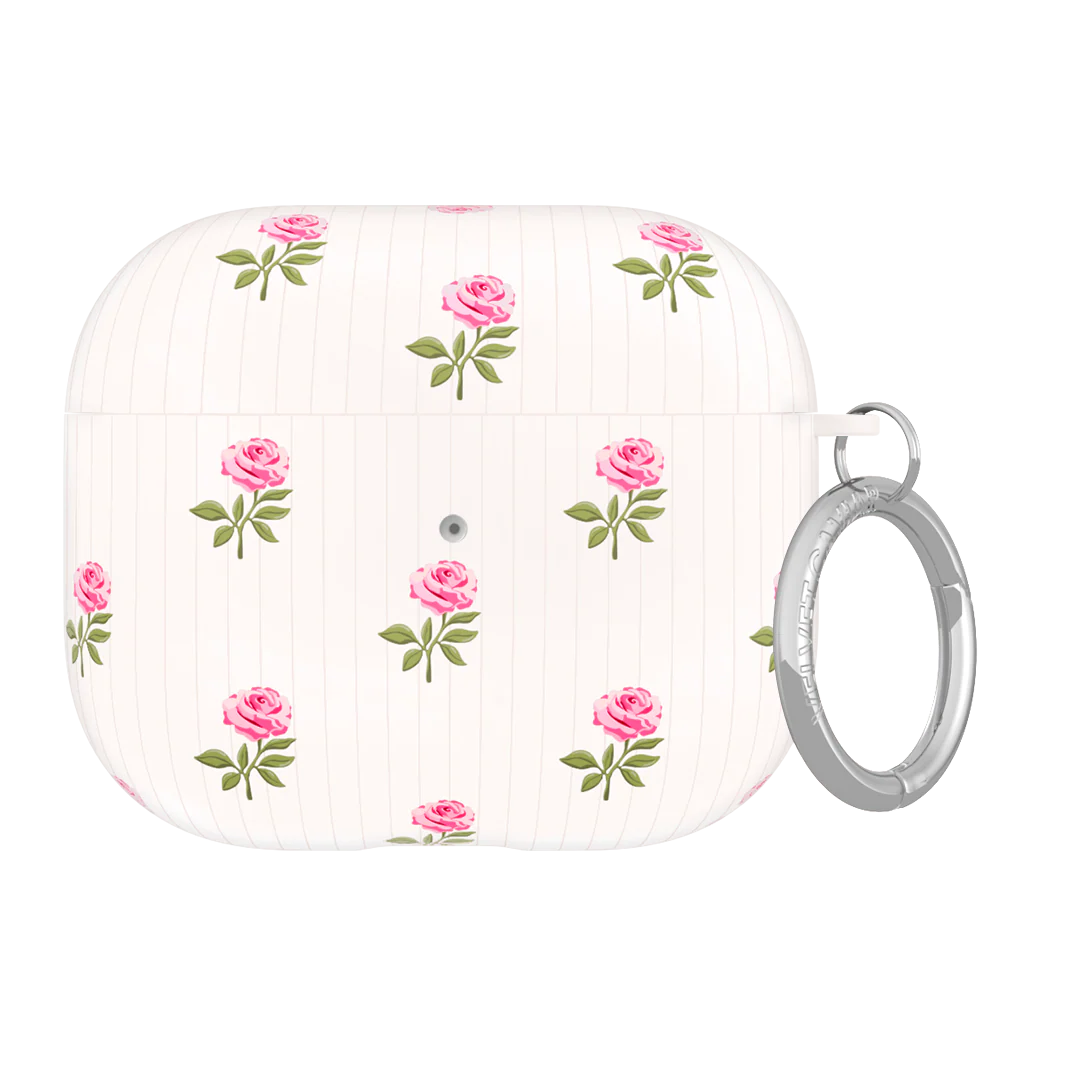 Pink Peony Floral AirPod Case - Image 11