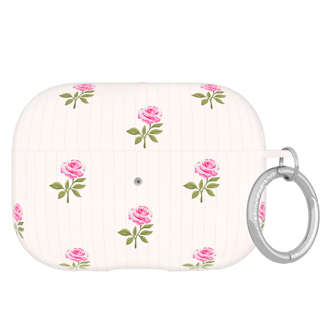 Pink Peony Floral AirPod Case - Image 6