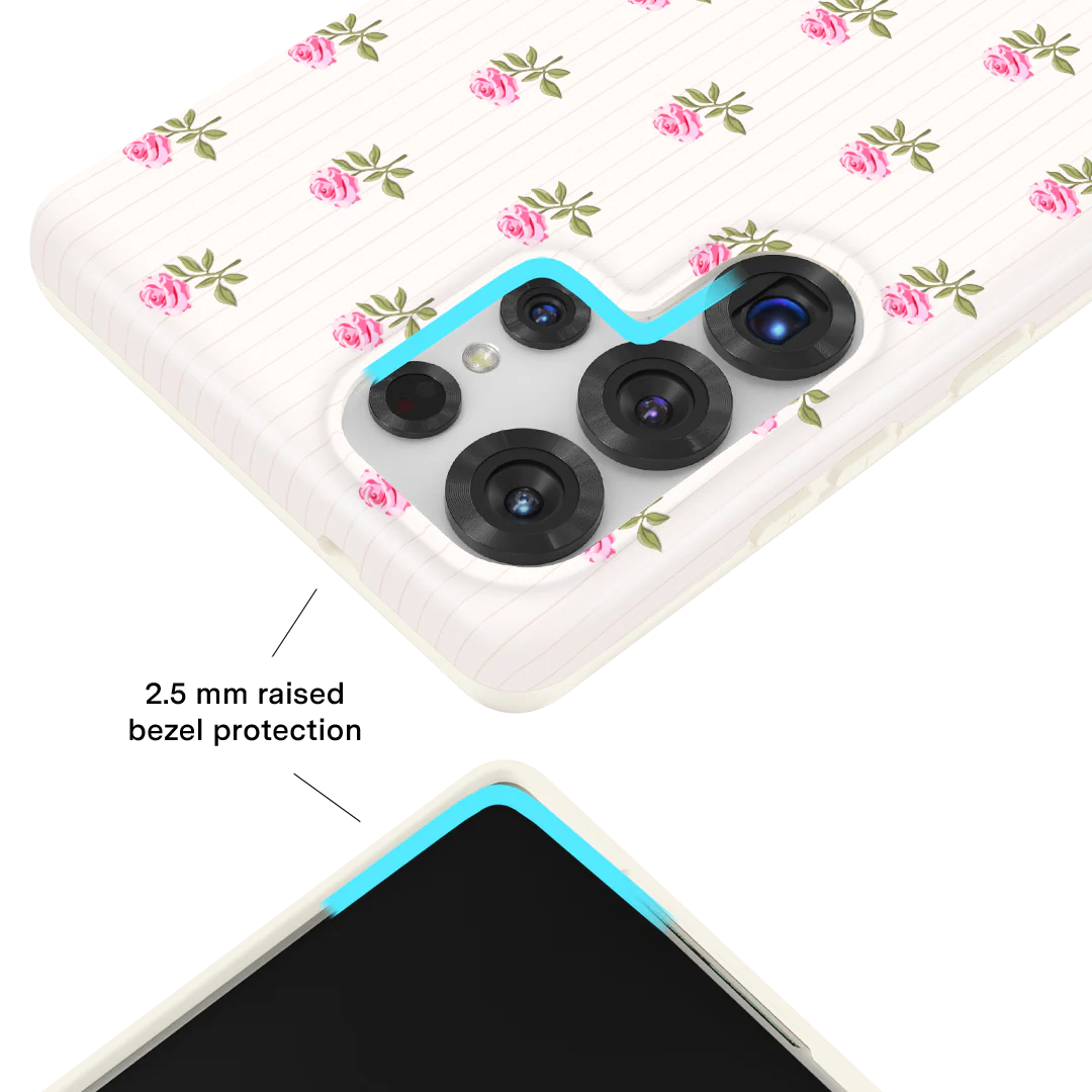Pink Peony Floral Samsung Case - Image 17