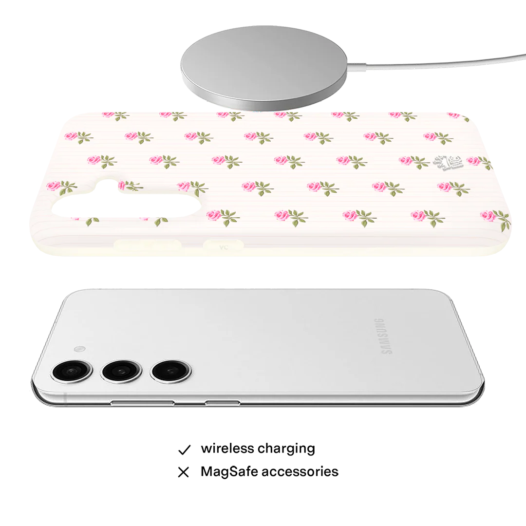 Pink Peony Floral Samsung Case - Image 25