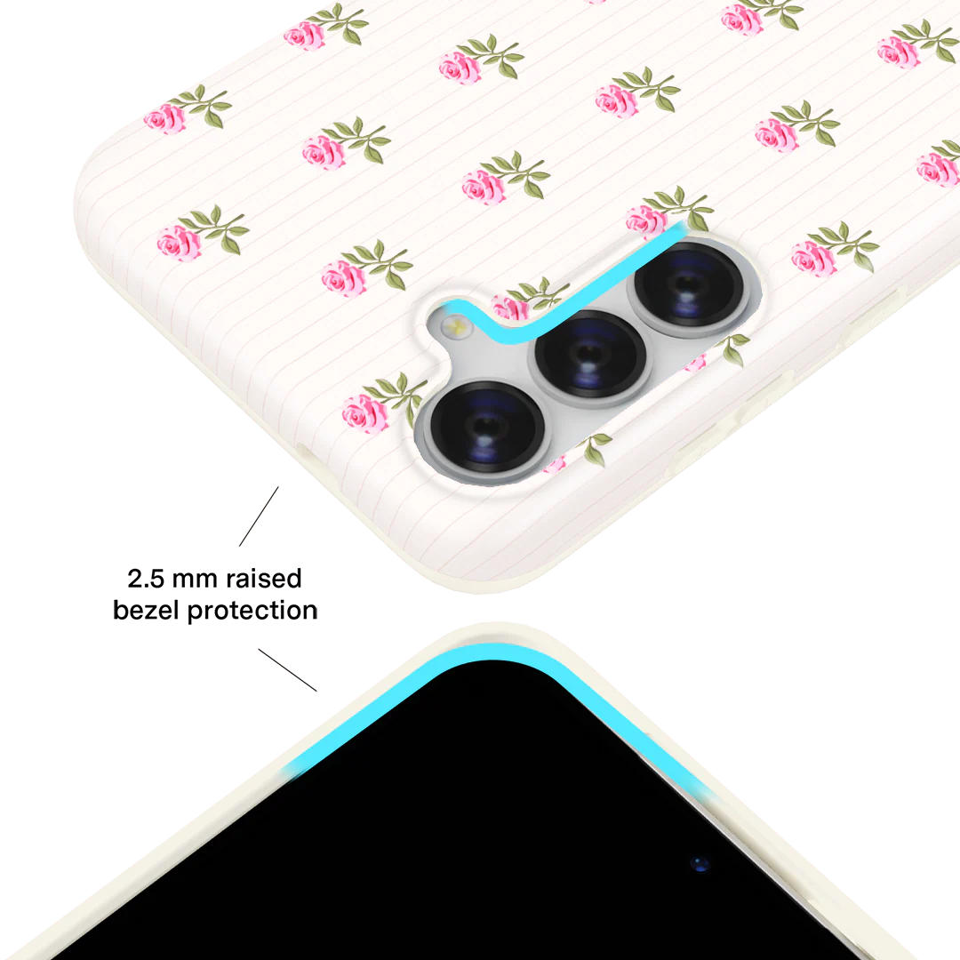 Pink Peony Floral Samsung Case - Image 31