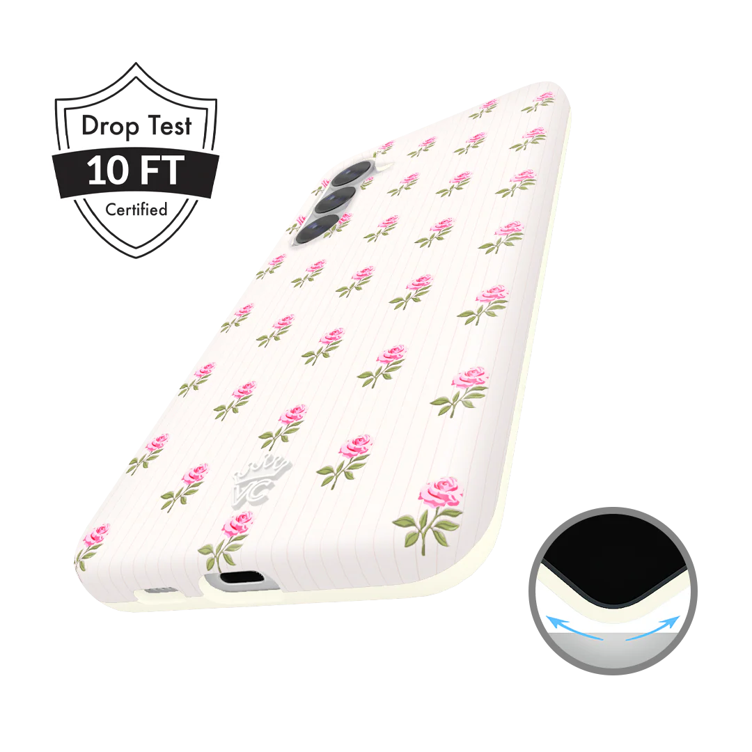 Pink Peony Floral Samsung Case - Image 33
