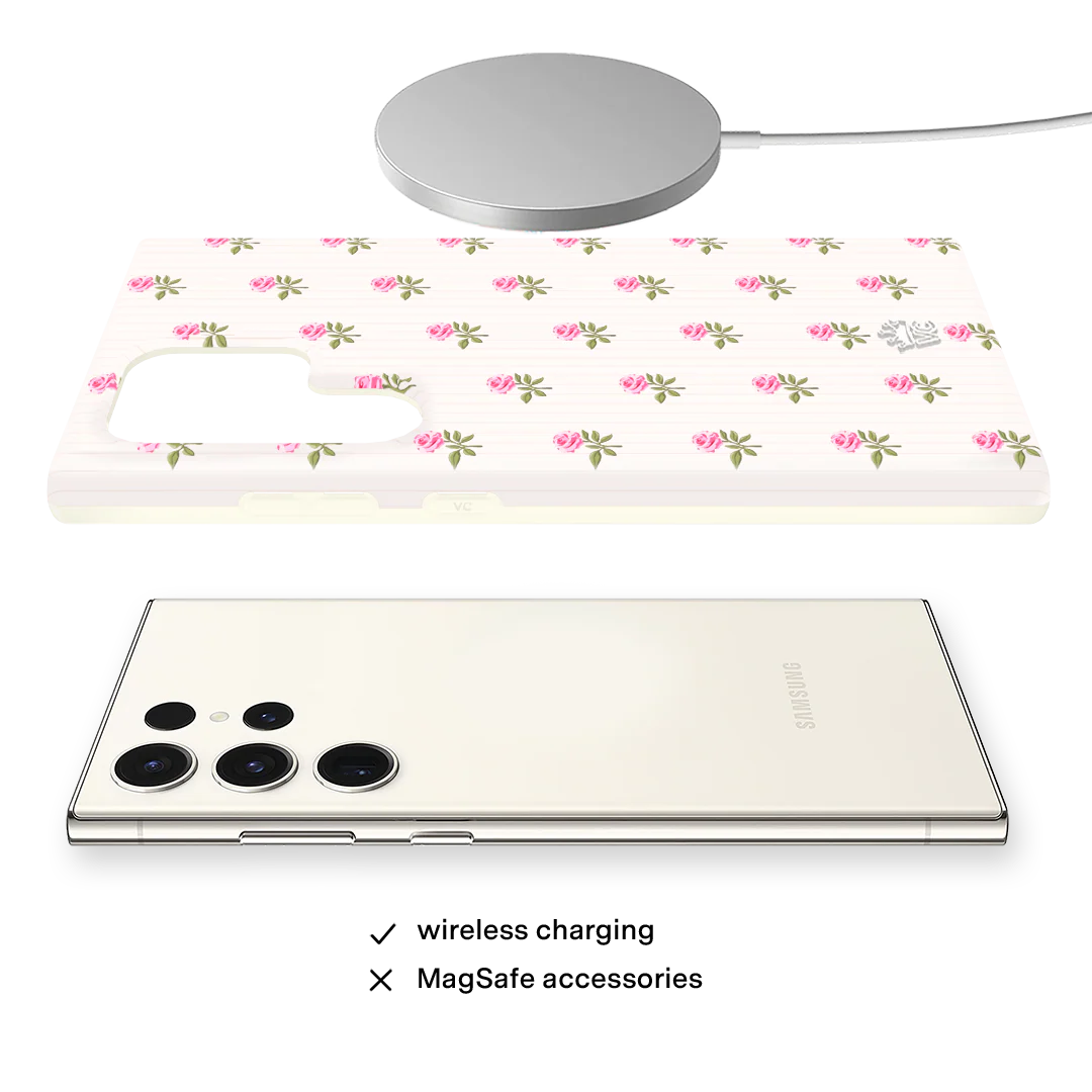 Pink Peony Floral Samsung Case - Image 39