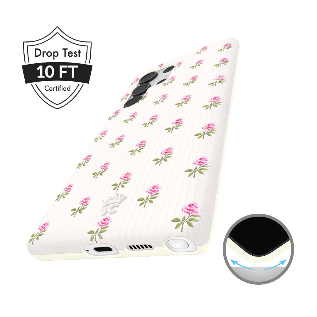 Pink Peony Floral Samsung Case - Image 40