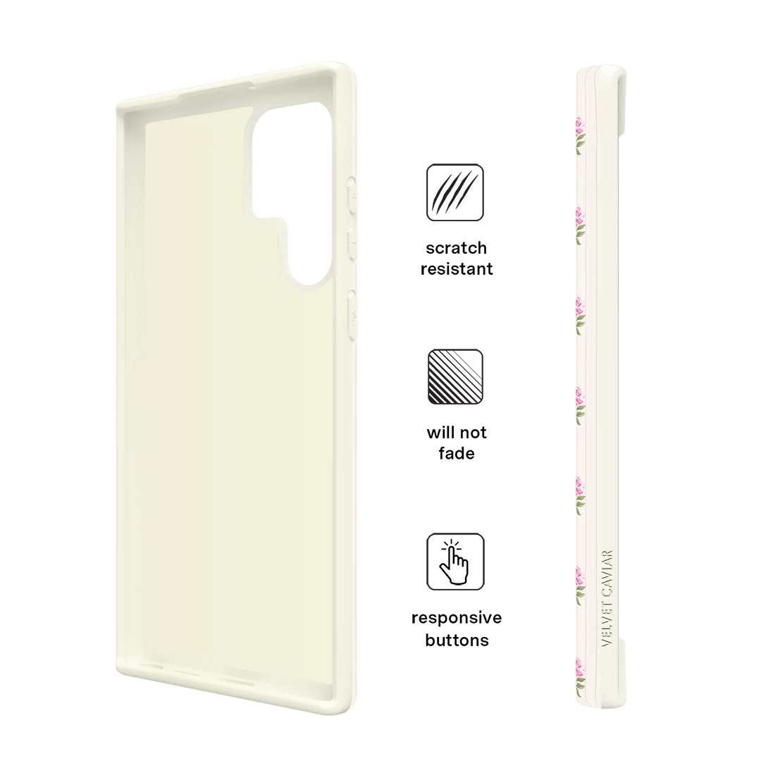 Pink Peony Floral Samsung Case - Image 55