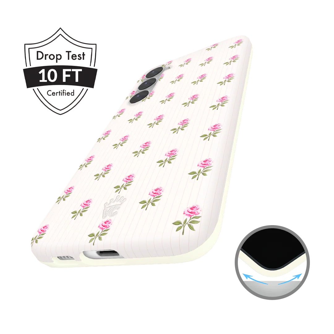Pink Peony Floral Samsung Case - Image 61