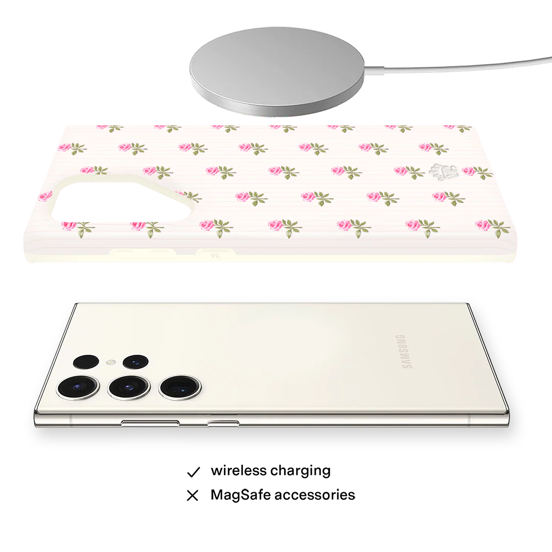 Pink Peony Floral Samsung Case - Image 74