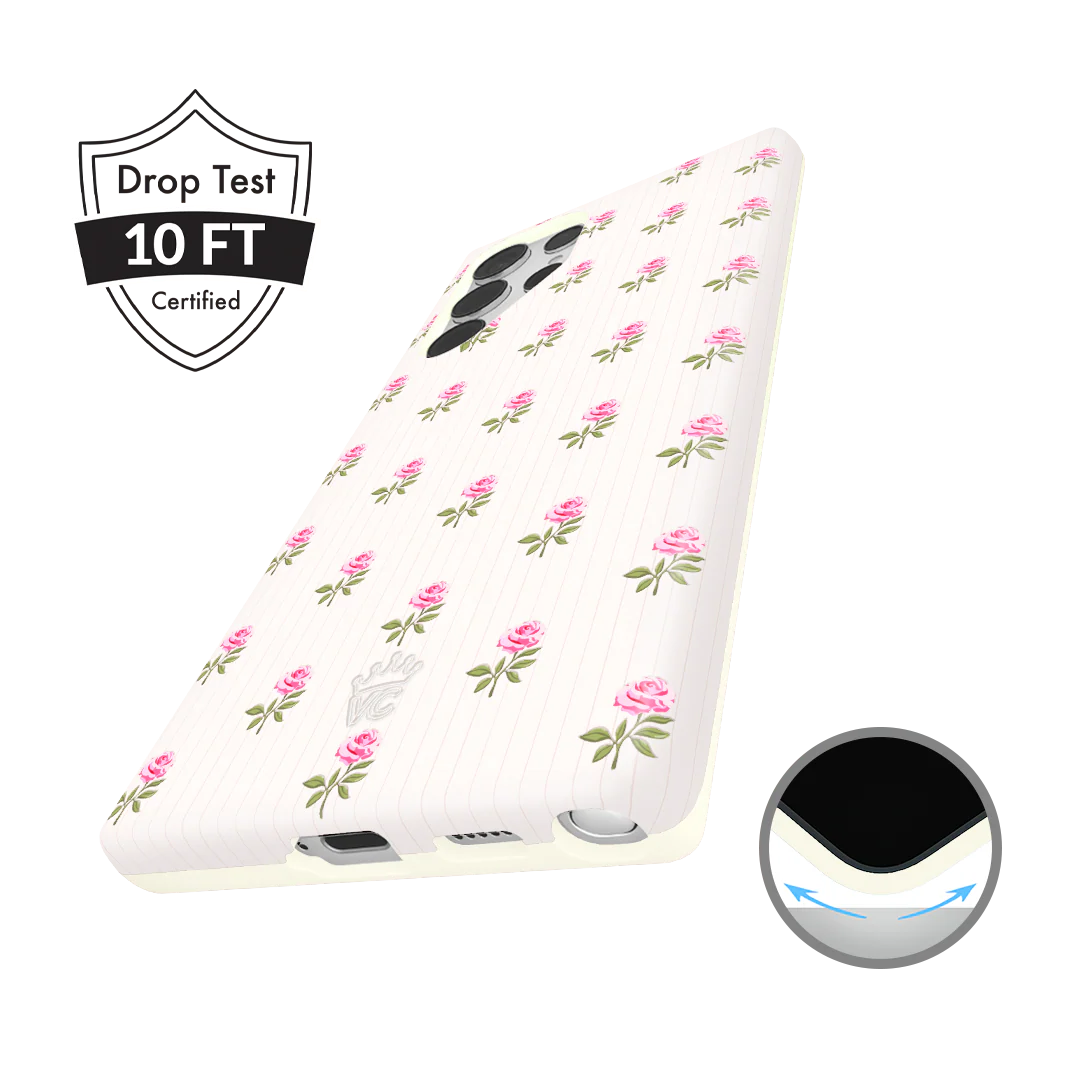 Pink Peony Floral Samsung Case - Image 75