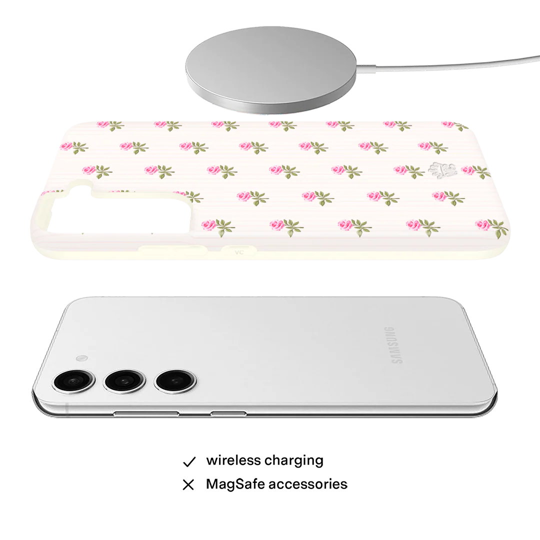 Pink Peony Floral Samsung Case - Image 81