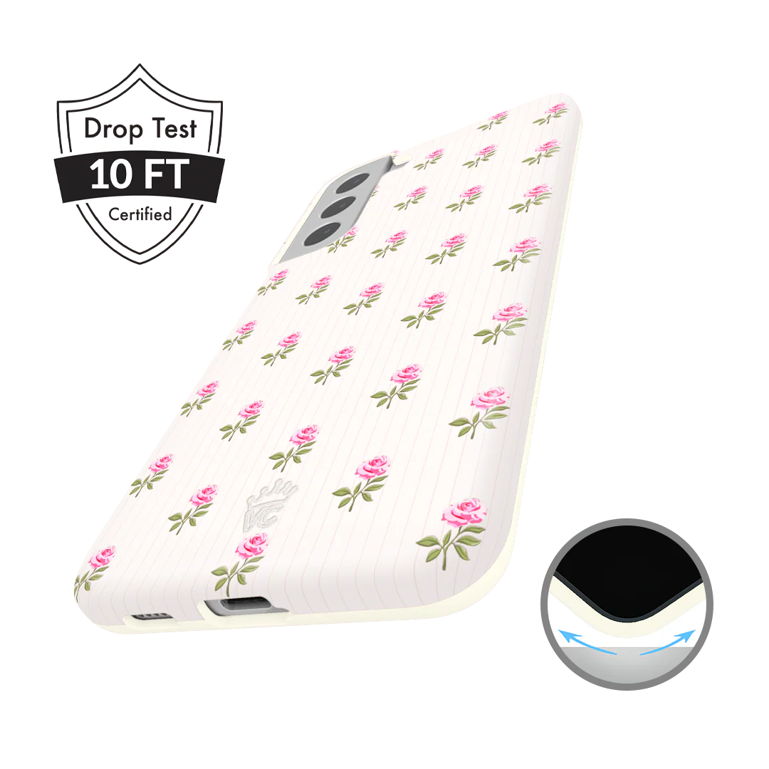 Pink Peony Floral Samsung Case - Image 82