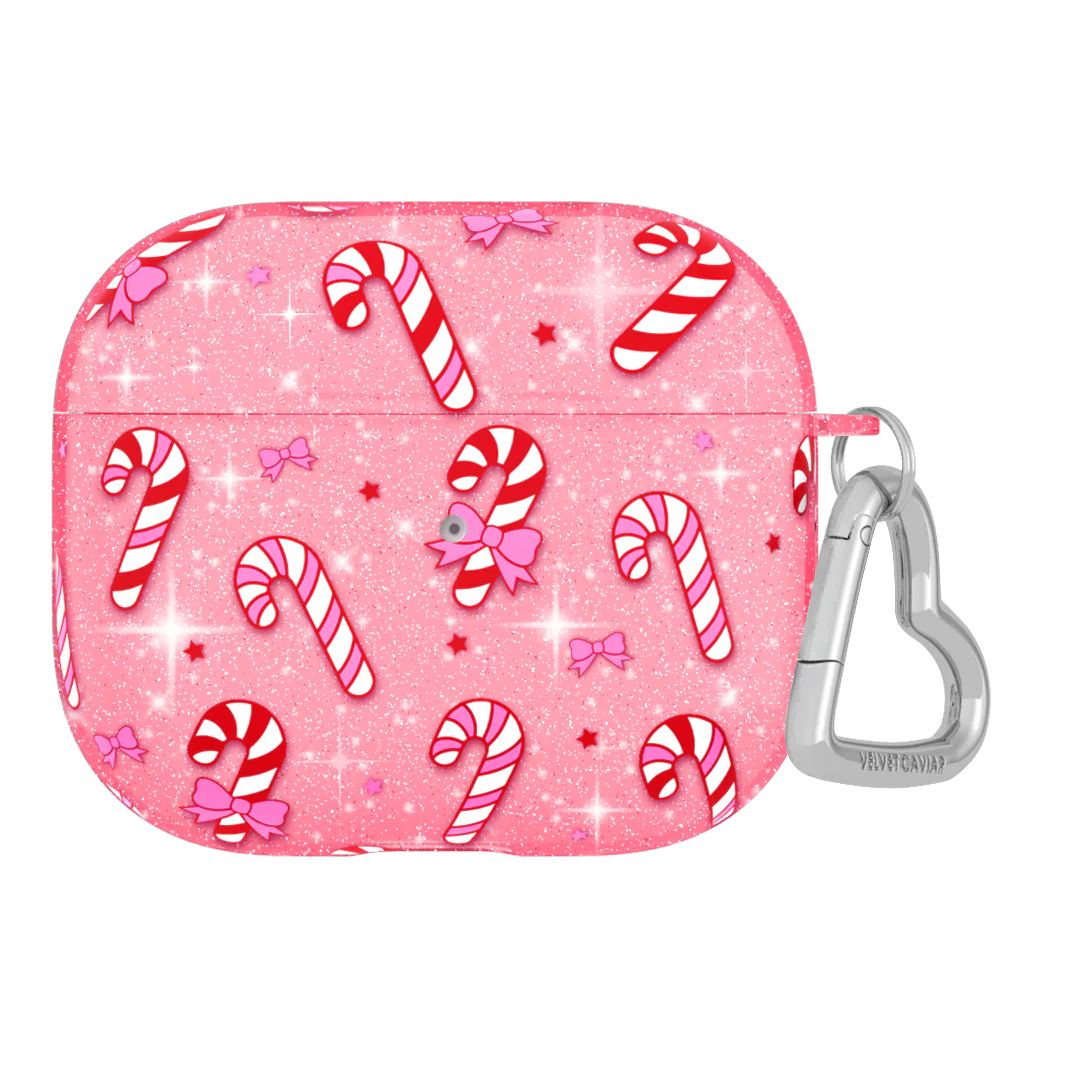 Pink Peppermint Princess AirPod Case - Image 11