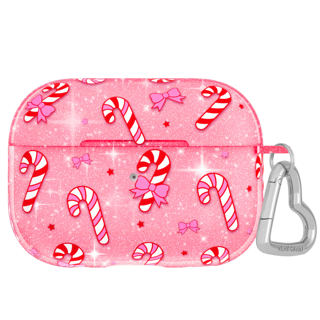 Pink Peppermint Princess AirPod Case - Image 6