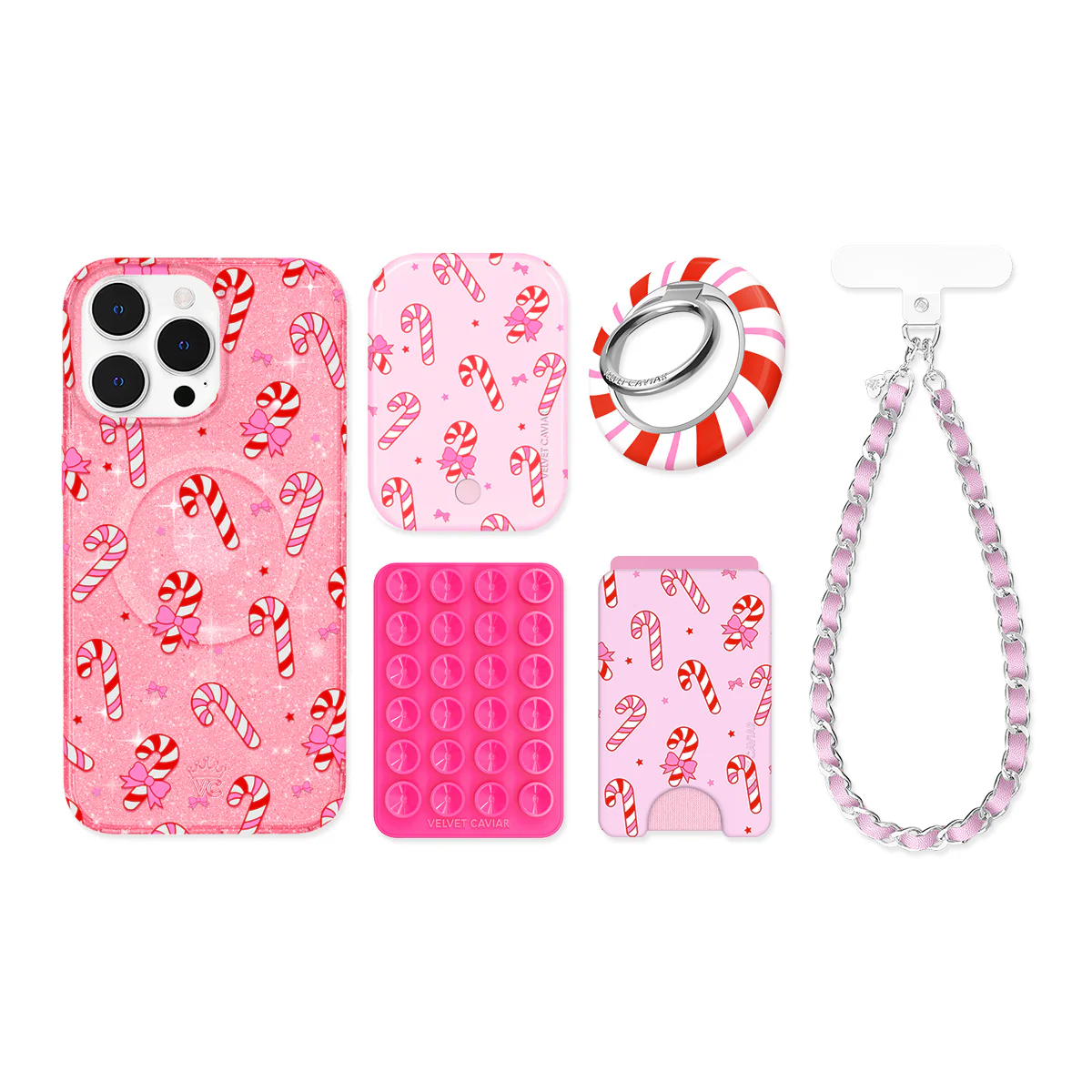 Pink Peppermint Princess iPhone Bundle Set - Image 10