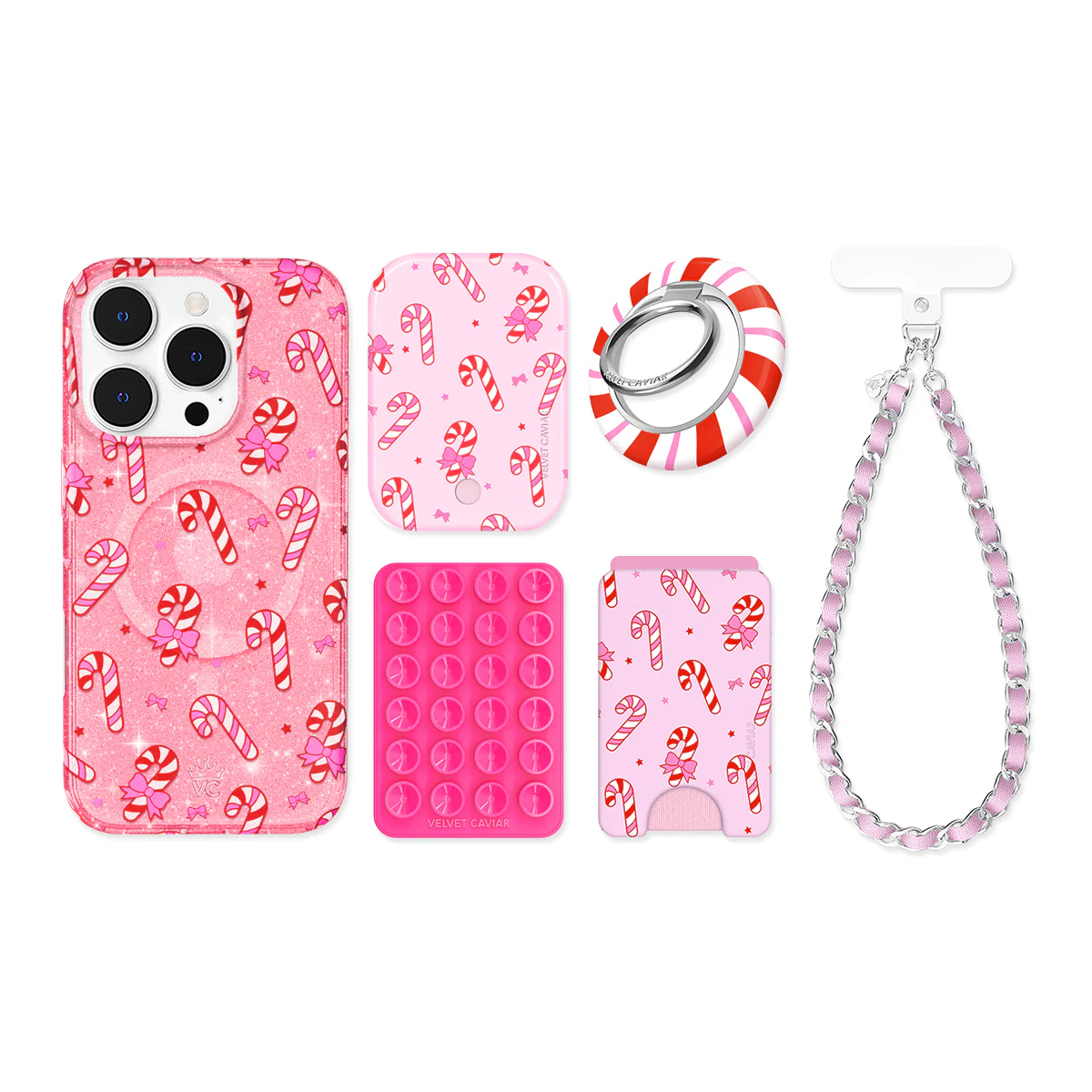 Pink Peppermint Princess iPhone Bundle Set - Image 11