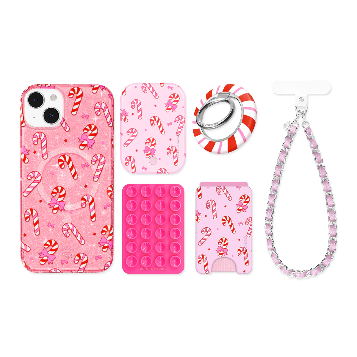 Pink Peppermint Princess iPhone Bundle Set - Image 12
