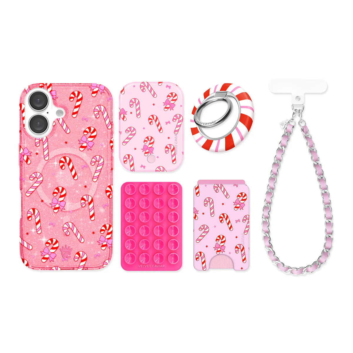 Pink Peppermint Princess iPhone Bundle Set - Image 20