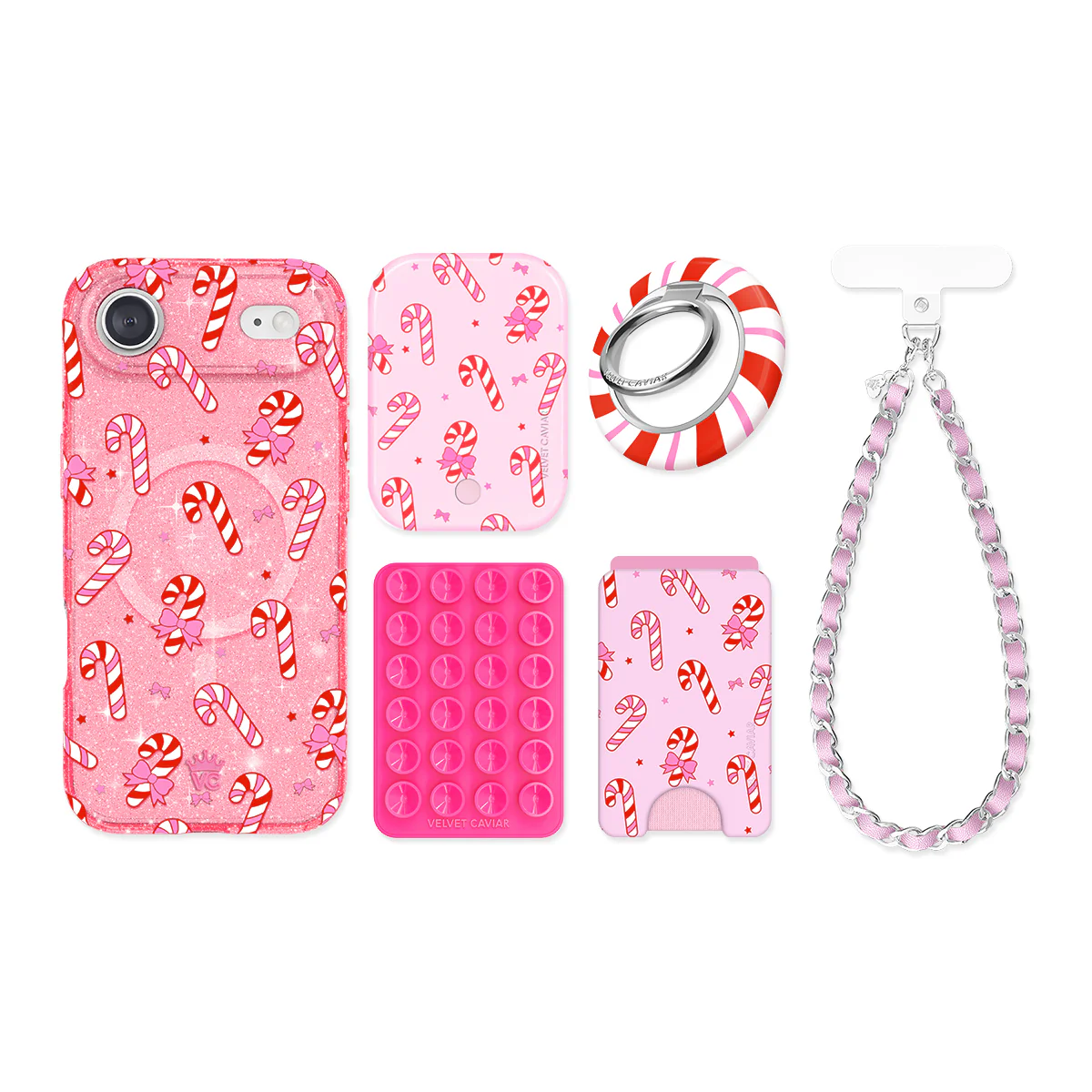 Pink Peppermint Princess iPhone Bundle Set - Image 21