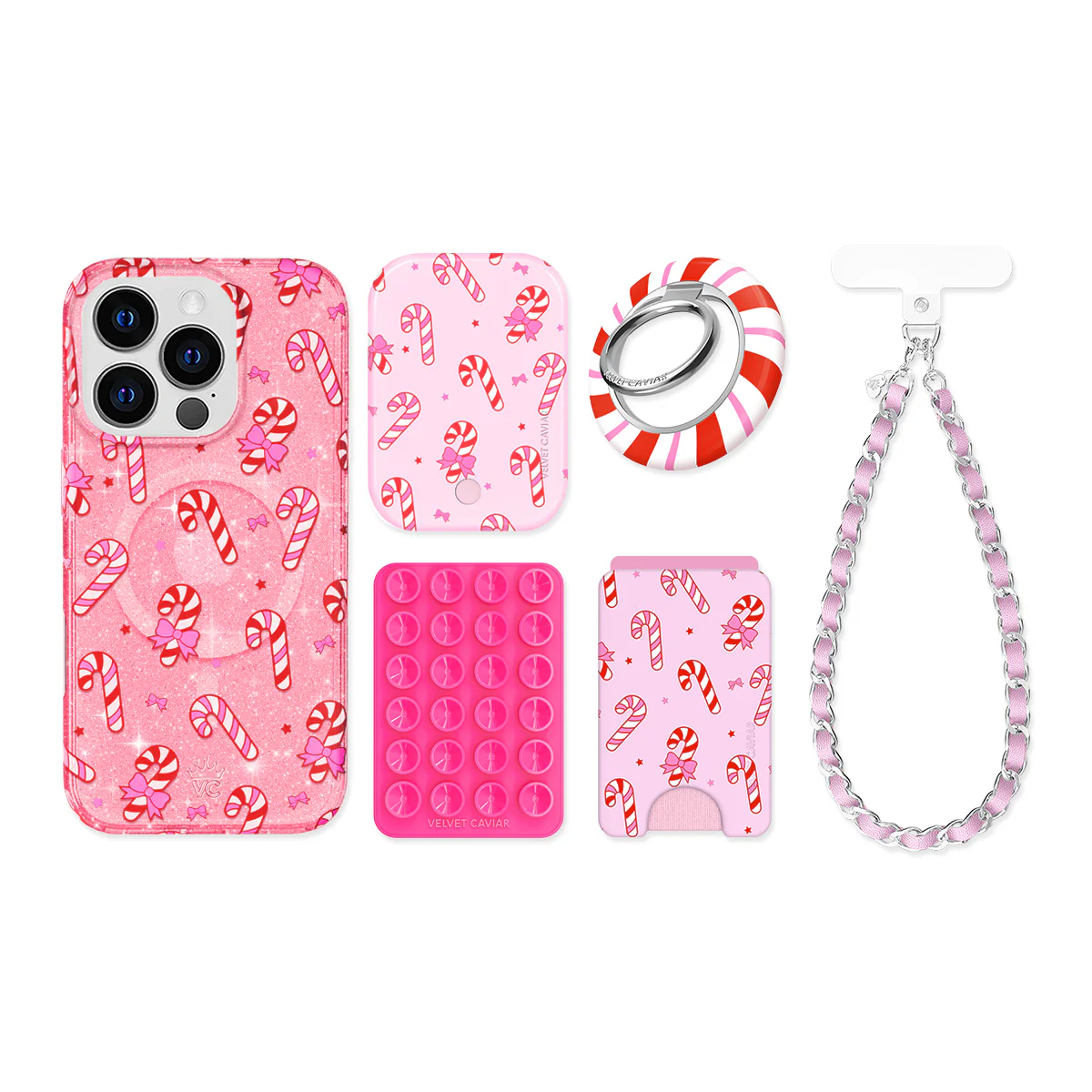 Pink Peppermint Princess iPhone Bundle Set - Image 3