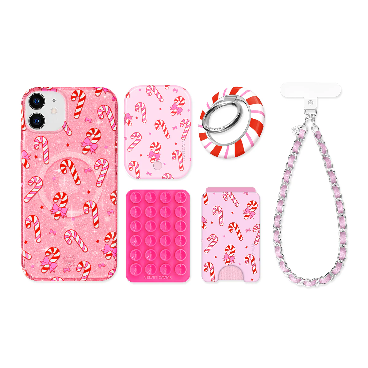 Pink Peppermint Princess iPhone Bundle Set - Image 4