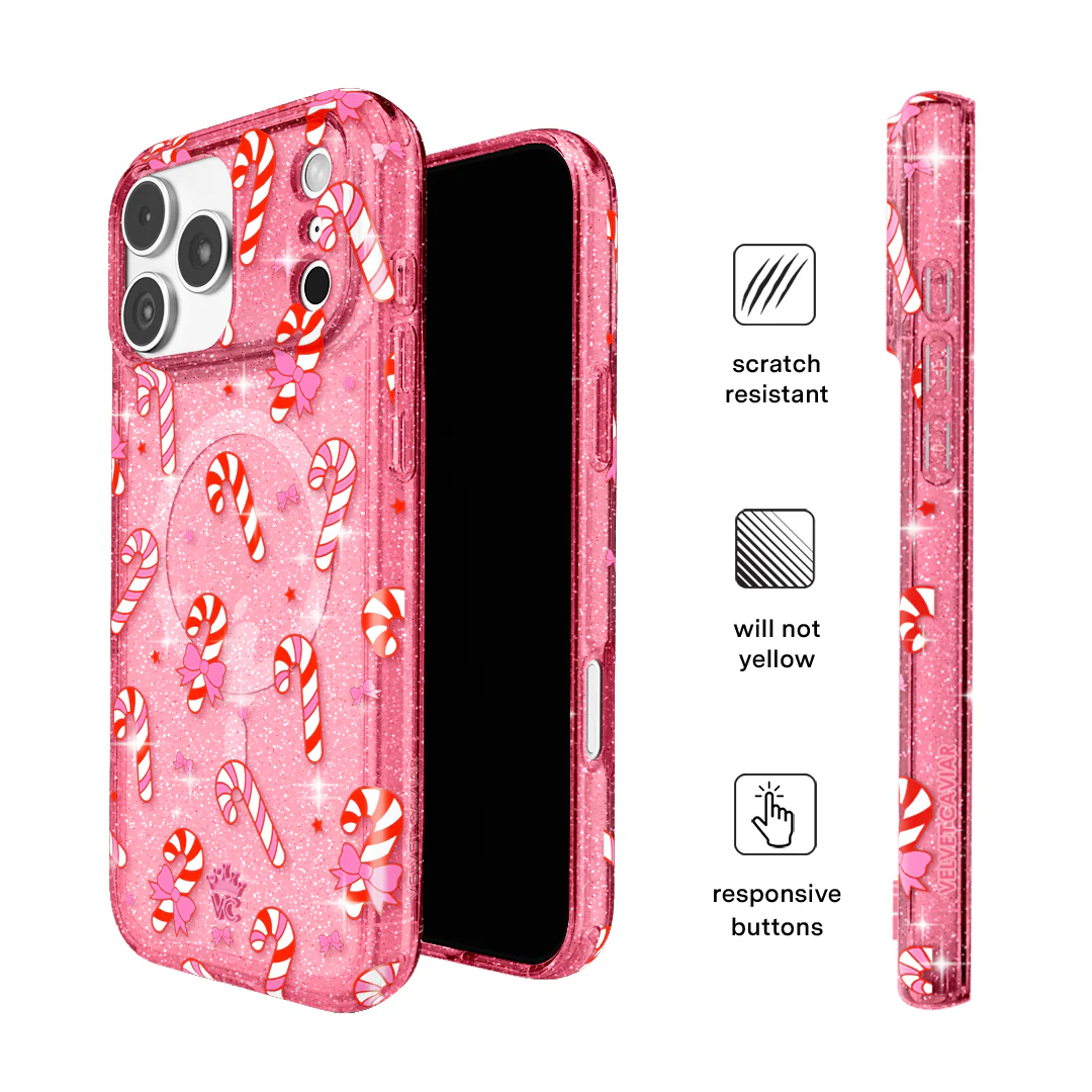Pink Peppermint Princess iPhone Case - Image 100
