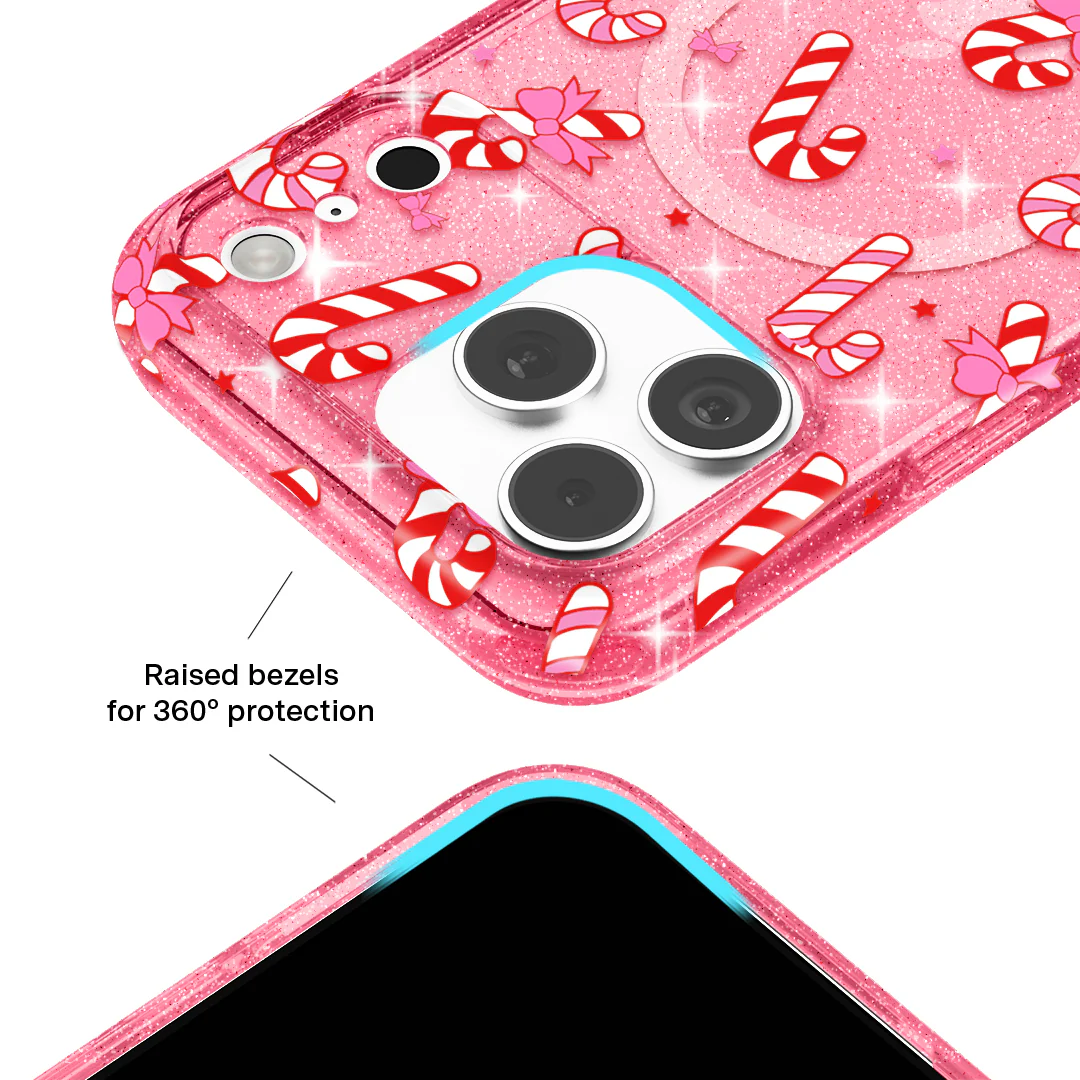 Pink Peppermint Princess iPhone Case - Image 103