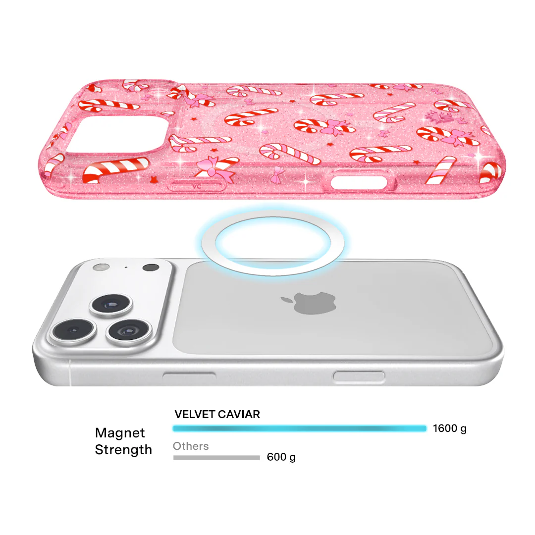 Pink Peppermint Princess iPhone Case - Image 104