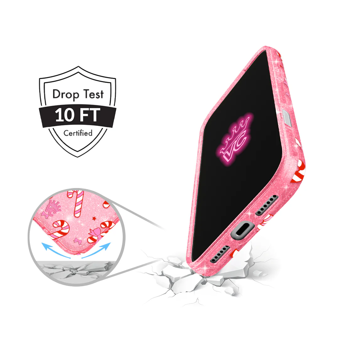 Pink Peppermint Princess iPhone Case - Image 107